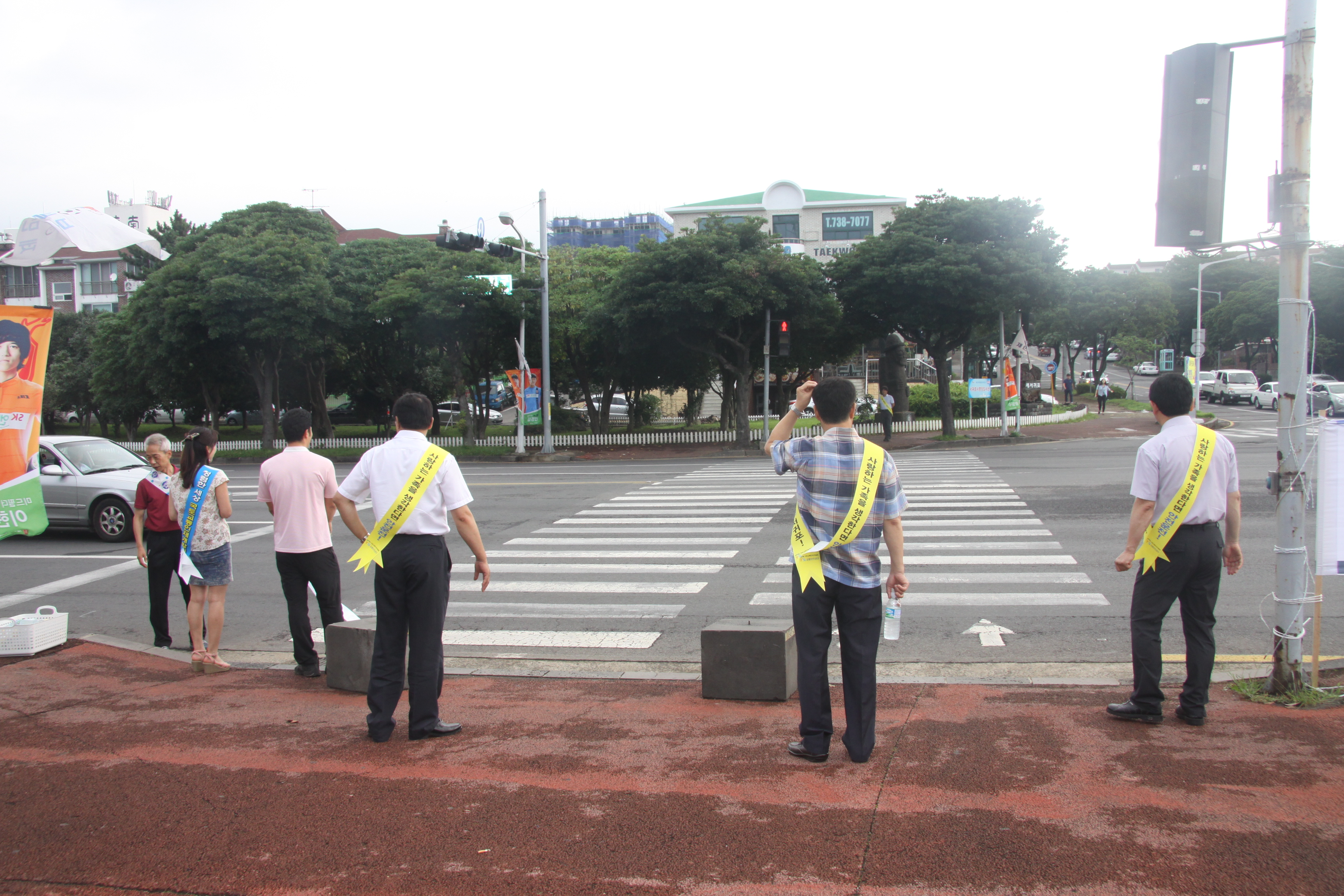 청렴 및 교통안전 캠페인(2014.7.29)